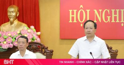 Thảo luận điều chỉnh Quy hoạch tỉnh Hà Tĩnh thời kỳ 2021-2030, tầm nhìn đến 2050