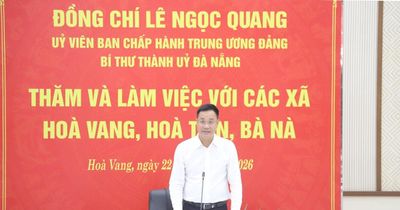 Phấn đấu hoàn thành mục tiêu 3 xã Hòa Vang, Hòa Tiến, Bà Nà trở thành phường trong năm 2026