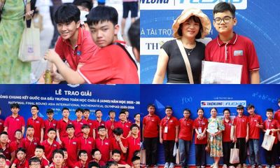 THCS Trần Mai Ninh (Thanh Hóa) 'ẵm' kỷ lục trường có thành tích 'khủng' tại AIMO 2026