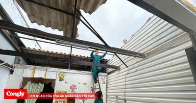 Gần 90 nhà dân ở Cà Mau bị sập và tốc mái do giông lốc