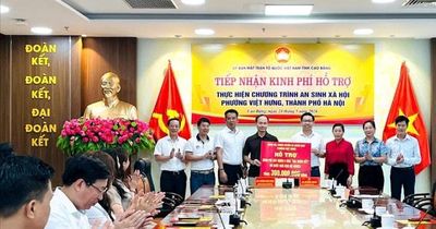 'Hành trình nhân ái' kết nối yêu thương từ Việt Hưng đến Cao Bằng