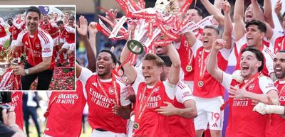Khoảnh khắc lịch sử: Arsenal chính thức lên đỉnh Ngoại hạng Anh
