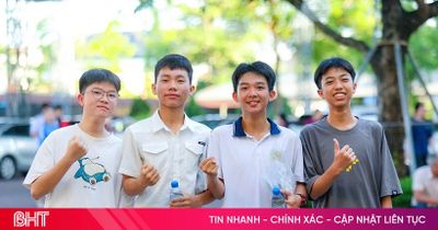 Sĩ tử Hà Tĩnh chính thức bước vào 'cuộc đua' lớp 10 THPT công lập