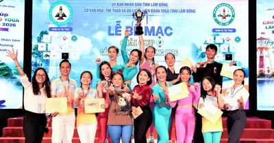 Yoga Phan Thiết vô địch Cúp các CLB Yoga tỉnh Lâm Đồng lần thứ I - 2026