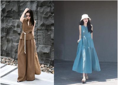 Mặc gì vừa mát vừa sang trong mùa hè?