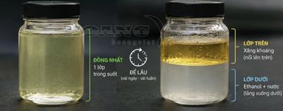 Dùng thiết bị chống tách lớp xăng E10 có hiệu quả?