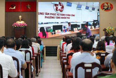 Phường Tăng Nhơn Phú vận hành chính quyền địa phương 2 cấp: Bộ máy tinh gọn, chuyển đổi số mạnh mẽ