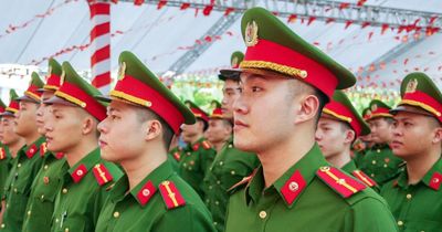 Gần 100% học viên Học viện Cảnh sát nhân dân khóa D47 được kết nạp Đảng