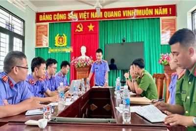 Kiểm sát việc giải quyết tố giác, tin báo tội phạm ở Công an xã Canh Vinh