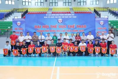 23 đơn vị tranh tài Giải kickboxing Đại hội Thể dục thể thao thành phố Đồng Nai