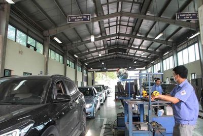 Hàng loạt thủ tục đăng kiểm được rút ngắn một nửa thời gian kể từ ngày 1/6
