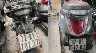 Công an TP.HCM tìm chủ sở hữu 2 xe máy, điện thoại liên quan vụ trộm cắp tại Vũng Tàu