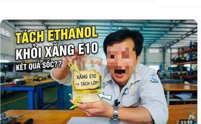 [VIDEO] Chuyên gia cảnh báo nguy cơ chết máy khi tự tách ethanol khỏi xăng E10