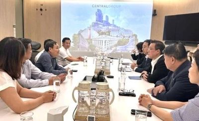 Đoàn công tác của tỉnh Đồng Tháp đến thăm và làm việc với Tập đoàn Central Retail