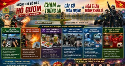 Không thể bỏ lỡ ở Hồ Gươm vào cuối tuần này: Chạm vào tương lai, gặp gỡ thần tượng và hóa thân thành chiến sĩ