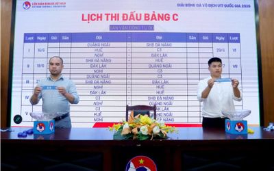 Công an Hà Nội chung bảng PVF, SLNA... tại giải U17 quốc gia 2026