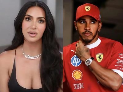 Kim Kardashian và ngôi sao F1 Lewis Hamilton ngày càng mặn nồng