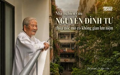 Nhà nghiên cứu Nguyễn Đình Tư thỏa ước mơ có không gian lưu niệm