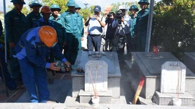 Đà Nẵng lấy mẫu, xác định danh tính 291 liệt sĩ tại Nghĩa trang liệt sĩ Hòa Tiến