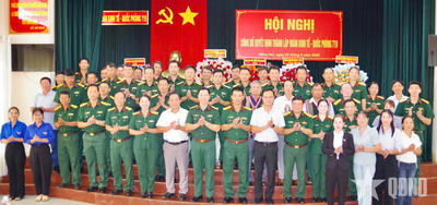 Công bố quyết định thành lập Đoàn Kinh tế - Quốc phòng 719