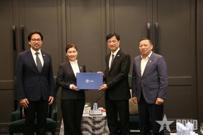 Đồng chí Nguyễn Duy Ngọc làm việc với Cơ quan phát triển Khoa học và Công nghệ Quốc gia Thái Lan