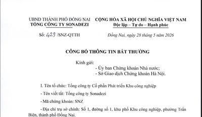 Đồng Nai: Bắt trưởng ban kiểm soát Tổng công ty Sonadezi