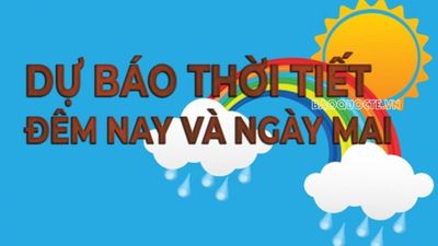 Dự báo thời tiết ngày mai (29/5): Nhiều khu vực chiều tối, đêm mưa rào, dông rải rác, cục bộ mưa to