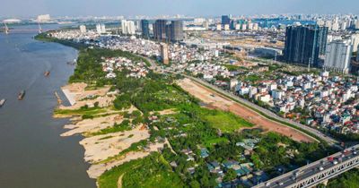 Hà Nội triển khai công viên đầu tiên trên trục cảnh quan sông Hồng