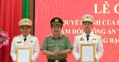 Công an Đồng Tháp nâng bậc hàm, lương cho hơn 1.200 cán bộ, chiến sĩ