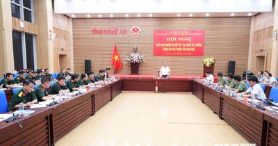 Nghệ An triển khai nhiệm vụ diễn tập tác chiến xã, phường trong khu vực phòng thủ năm 2026