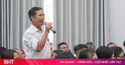 Cử tri kiến nghị nâng cấp hạ tầng, mở rộng dự án nước sạch