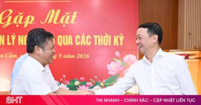 Hà Tĩnh gặp mặt cán bộ quản lý nghỉ hưu qua các thời kỳ