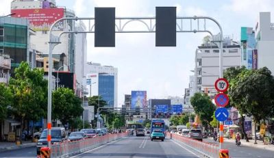 Thí điểm tổ chức giao thông mới tại Thành phố Hồ Chí Minh đã phát huy tác dụng