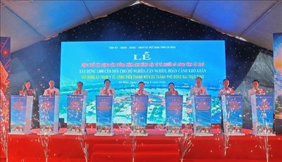 Tập trung xây dựng 1.000 căn nhà giúp người nghèo an cư lạc nghiệp