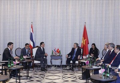 Tổng Bí thư, Chủ tịch nước Tô Lâm tiếp lãnh đạo một số tập đoàn tại Thái Lan