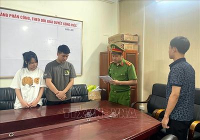 Khởi tố 2 bị can về hành vi 'Xâm phạm quyền sở hữu công nghiệp'