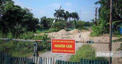 Hà Nội: Rào chắn loạt bãi cát tại xã Thiên Lộc