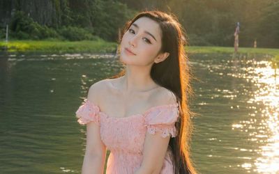 Quỳnh Kool khoe visual đẹp mướt mắt tại Tràng An