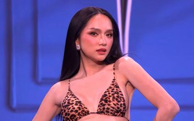 Điểm số 'nghẹt thở' của Hương Giang khi thi áo tắm Bán kết Miss Grand