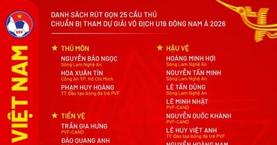 U19 Việt Nam lên đường sang Indonesia: Thách thức lớn khi vắng bộ đôi trụ cột