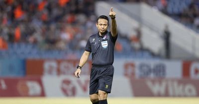 Trọng tài FIFA Malaysia điều hành trận HAGL đấu Hà Nội tại vòng 25 V-League 2025/26