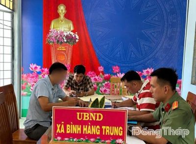 Xử lý cơ sở hành nghề y học cổ truyền trái phép tại xã Bình Hàng Trung