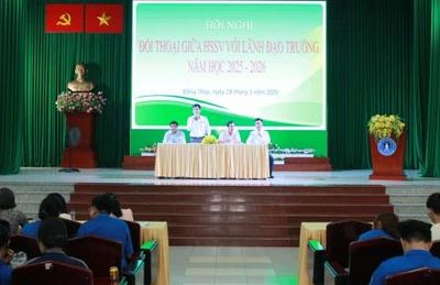 Trường Cao đẳng Cộng đồng Đồng Tháp: Đối thoại với học sinh, sinh viên và tư vấn định hướng nghề