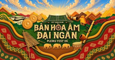 Lễ hội Âm nhạc - Nghệ thuật 'Bản hòa âm đại ngàn' sẽ diễn ra ngày 26 và 27-6