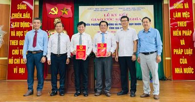 2 phường Quy Nhơn Đông và Diên Hồng ký kết giao ước kết nghĩa
