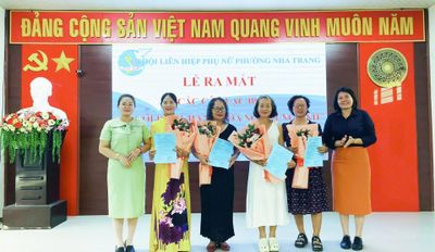 Hội Liên hiệp Phụ nữ phường Nha Trang ra mắt 4 câu lạc bộ 'Người dân Khánh Hòa nói tiếng Anh'