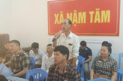 Tổ đại biểu HĐND tỉnh số 4 tiếp xúc cử tri xã Nậm Tăm