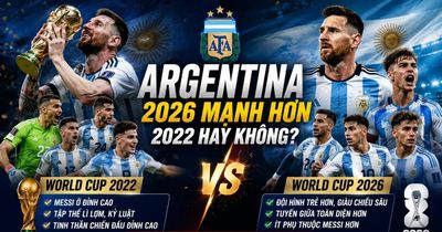 Argentina 2026 mạnh hơn hay yếu hơn đội vô địch World Cup 2022?