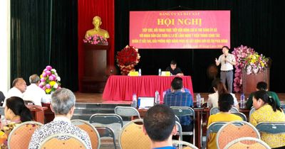 Bí thư Đảng ủy xã Bát Xát đối thoại với Nhân dân về công tác quản lý đất đai, giải phóng mặt bằng