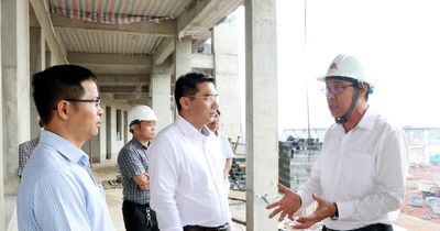 Lãnh đạo tỉnh Lâm Đồng kiểm tra tiến độ xây dựng trường học tại 5 xã biên giới